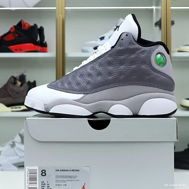 1st Kicks JORDAN 'ATMOSPHERE GREY' RETRO AIR 13 -414571- Kimikick Trendy 1929 1207